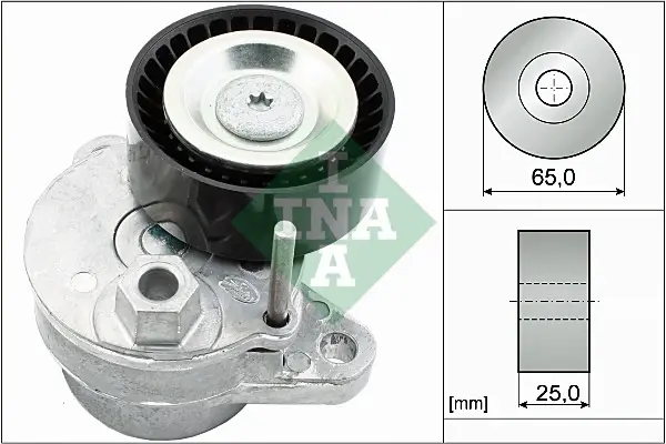 Натяжник ременя генератора MB C-class (W204)/E-class (W212) 11-16, M276 534 0540 10 INA 534-0540-10 (фото 1)