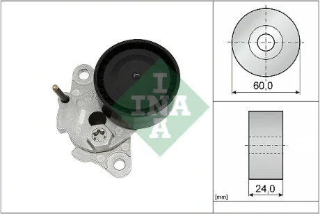 Натяжник ременя генератора VW Golf VII/Passat B8/Tiguan/Touran 1.8TSI/2.0TSI/GTI 13- 534 0546 10 INA 534-0546-10