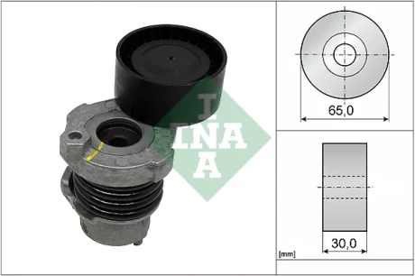 Натяжник ременя генератора Renault Kangoo/Megane/Scenic 1.2 TCe12- 534 0590 10 INA 534-0590-10