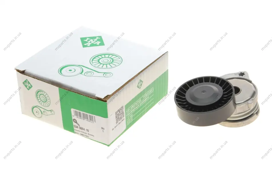 Натяжник ременя генератора Ford Mondeo/Volvo V50/V60/V70/S80 2.4/2.5D 06- 534 0604 10 INA 534-0604-10 (фото 1)