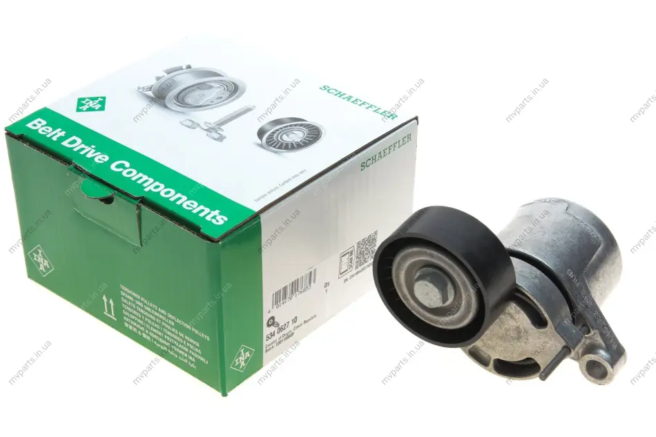Натяжник ременя генератора BMW 5 (F10/F11/G30)/7 (G11)/X4 (G02) 11-, B47/N47 534 0627 10 INA 534-0627-10 (фото 1)