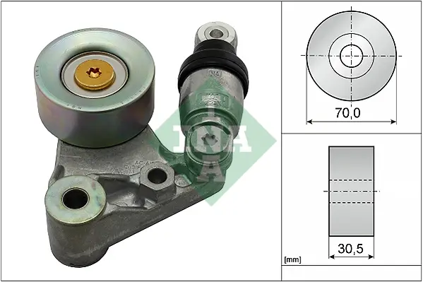 Натяжник ременя генератора Nissan Patrol 3.0 07- 534 0629 10 INA 534-0629-10 (фото 1)