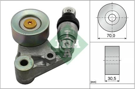 Натяжник ременя генератора Nissan Patrol 3.0 07- 534 0629 10 INA 534-0629-10