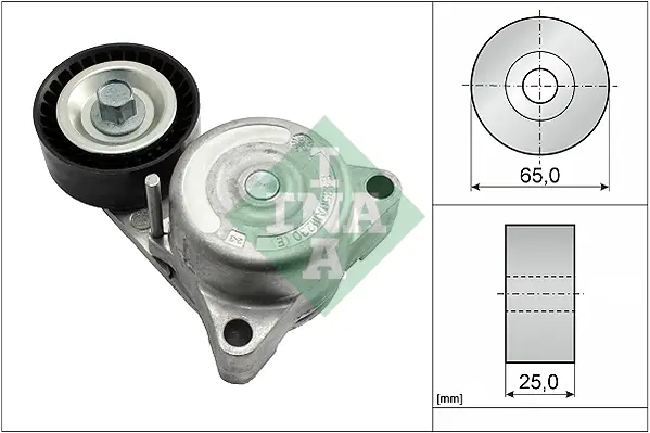 Натяжник ременя генератора MB (C218/X218/S212/W166/221/222) 09- 534 0638 10 INA 534-0638-10 (фото 1)