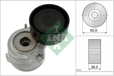 Натяжний ролик поліклинового реміня (Вир-во) INA 534-0653-10