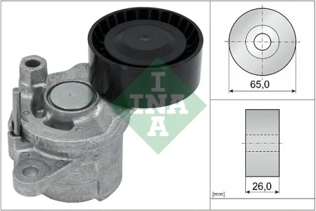 Натяжник ременя генератора Citroen Berlingo/Jumpy/Peugeot Expert/Partner 1.5 BlueHDi 18- 534 0688 10 INA 534-0688-10