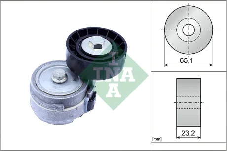 Натяжник ременя генератора Alfa Romeo Giuletta/Fiat Grande Punto 07- 534 0706 10 INA 534-0706-10