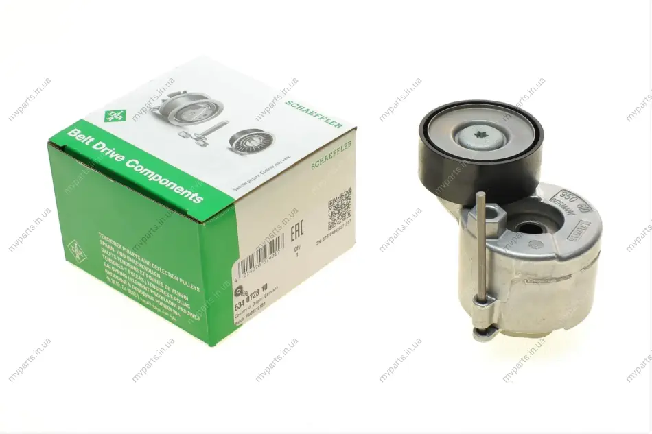 Натяжник ременя генератора VW Crafter/T6 2.0 TDI 16- 534 0728 10 INA 534-0728-10 (фото 1)