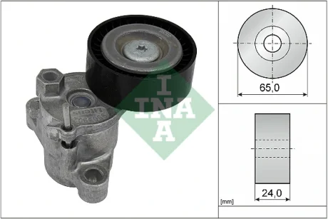 Натяжник ременя генератора Ford Transit Connect 1.0 EcoBoost 13- (65x24) 534 0729 10 INA 534-0729-10