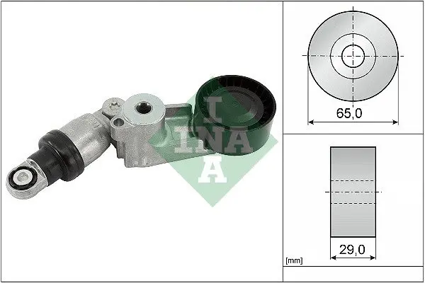 Натяжник ременя генератора Renault Trafic III 2.0 dCi 19-, (M9R 710) 534 0792 10 INA 534-0792-10 (фото 1)