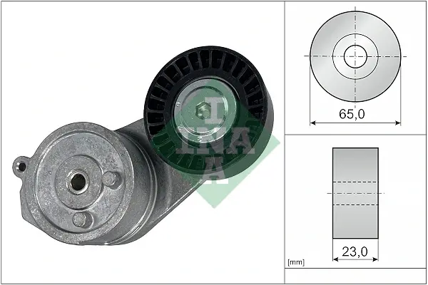 Натяжник ременя генератора FIat 500/500L 0.9 10- (65x23) 534 0828 10 INA 534-0828-10 (фото 1)