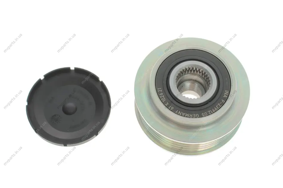 Шків генератора Alfa Romeo 159/Brera/Spider/Fiat Croma 2.4D 05-12 535 0107 10 INA 535-0107-10 (фото 1)