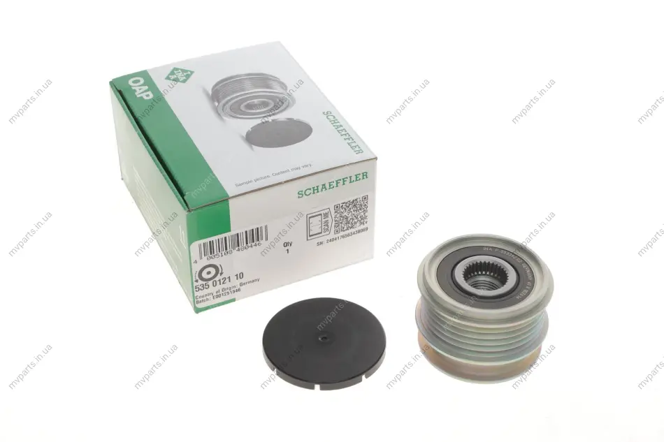 Шків генератора Ford Mondeo IV 2.5i 07-15 535 0121 10 INA 535-0121-10 (фото 1)