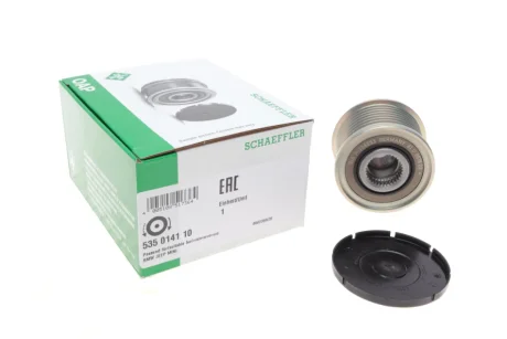 Шків генератора BMW 3 (F30/F80)/5 (F10)/X3 (F25) 09-16, N55 B30 A 535 0141 10 INA 535-0141-10
