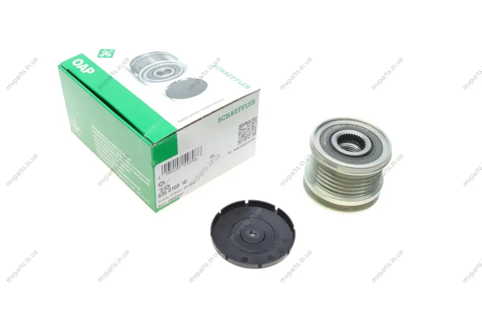 Шків генератора MB Sprinter 2.2 CDI 06- (OM646/651, Valeo) 6PK 535 0168 10 INA 535-0168-10 (фото 1)