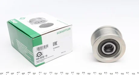 Шків генератора Toyota Land Cruiser/Rav 4/Auris 2.0-3.0D 02- 535 0232 10 INA 535-0232-10