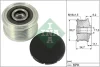Шків генератора Opel Combo 1.3 CDTI 12- 535 0327 10 INA 535-0327-10 (фото 1)