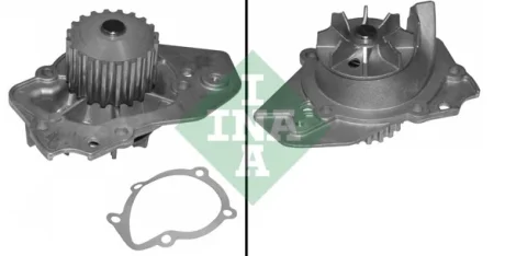 Помпа води Citroen Xantia 1.9D 93-03/Peugeot 205/305/306/309/405 1.7-1.9D/TD 83-98 (20z) 538 0019 10 INA 538-0019-10