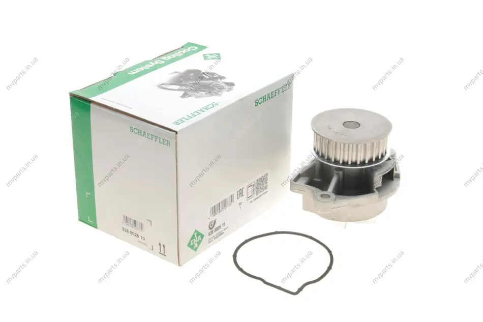 Помпа води VW Caddy II/III/Golf IV/V 1.4i (27z) BCA,BUD,AUA 538 0026 10 INA 538-0026-10 (фото 1)