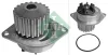 Помпа води Citroen Xsara 1.5D/1.6 97-/Peugeot 106/205/206/306/405 1.5D/1.4/1.6 91-02 538 0034 10 INA 538-0034-10 (фото 1)