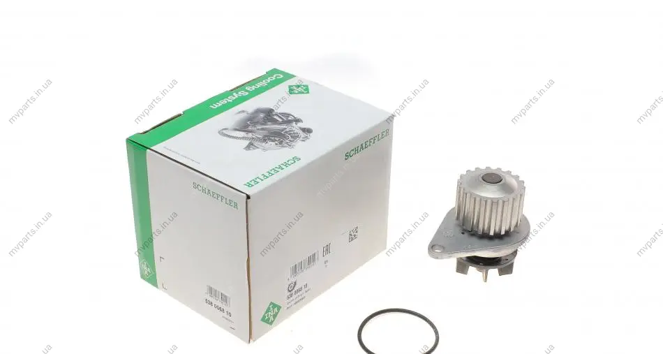 Помпа води Citroen C2/C3/C4/Peugeot 206/307 1.4 16V 03- (18z) 538 0068 10 INA 538-0068-10 (фото 1)