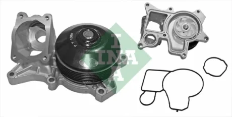 Помпа води BMW 1/3/5/X1/X3 116d/118d/120d/123d/318d/320d/520d/2.0d/xDrive 07-15 N47 D20/M47 D20 538 0083 10 INA 538-0083-10