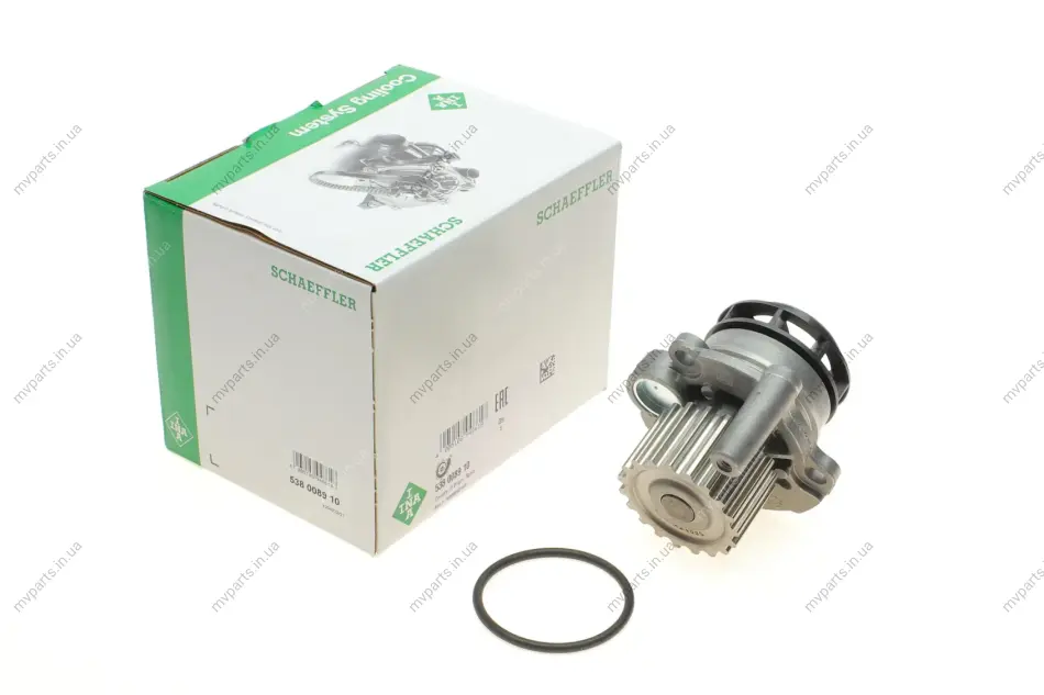 Помпа води VW Caddy III 2.0TDI 07-10/Golf IV 1.9TDI 98- (19z) 538 0089 10 INA 538-0089-10 (фото 1)