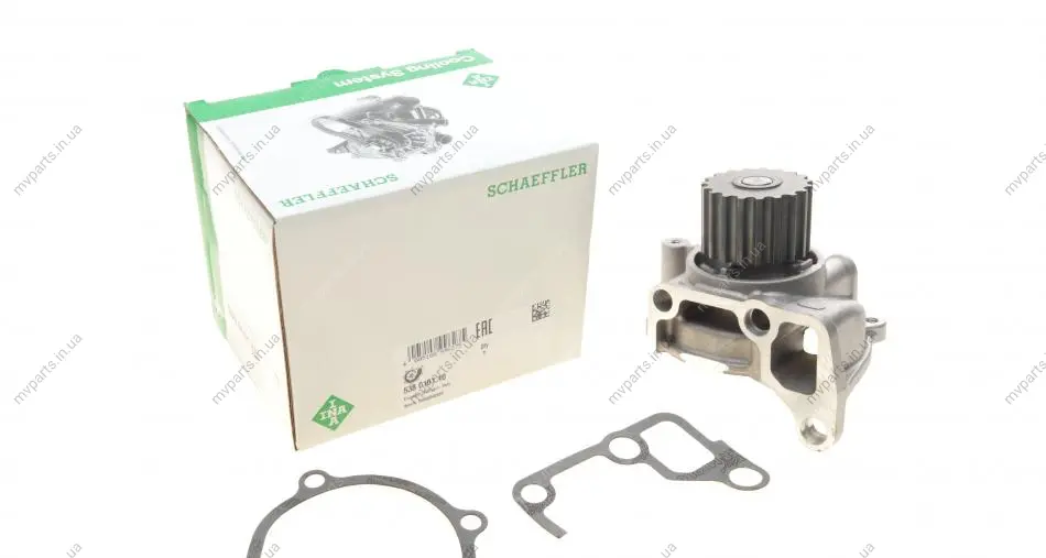 Помпа води Mazda 3/323/5/6/626/Premacy 2.0TD/DI/DITD/CD 98-10 (19z) 538 0101 10 INA 538-0101-10 (фото 1)