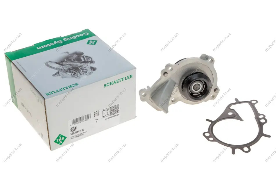 Помпа води Citroen C1/C3/C4 Cactus/Peugeot 208/308 1.0/1.2VTi 12- 538 0147 10 INA 538-0147-10 (фото 1)
