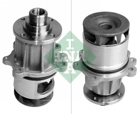 Помпа води BMW 3 (E36) 1.6/1.8 i 91-93/5 (E34) 1.8 i 89-95, M40 B18 (184E1)/M43 B18 (184E2) 538 0173 10 INA 538-0173-10 (фото 1)