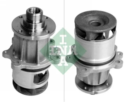 Помпа води BMW 3 (E36) 1.6/1.8 i 91-93/5 (E34) 1.8 i 89-95, M40 B18 (184E1)/M43 B18 (184E2) 538 0173 10 INA 538-0173-10