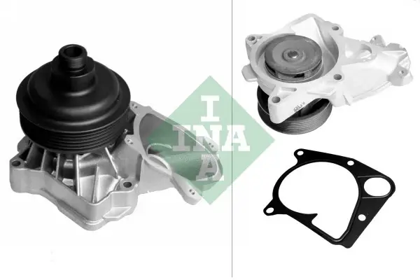 Помпа води BMW 3 (E46)/7 (E65/E66/E67)/X5 (E53) 3.0d 01-06, M47/M57 538 0174 10 INA 538-0174-10 (фото 1)