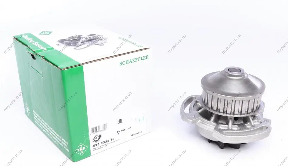 Помпа води VW Golf I/II/Passat 1.0-1.3 74- 538 0335 10 INA 538-0335-10 (фото 1)
