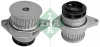Помпа води VW Polo III 1.4 16V 96-99/Golf V 1.0 05-13/Seat Cordoba 1.0/1.4 16V 00-02 538 0341 10 INA 538-0341-10 (фото 1)