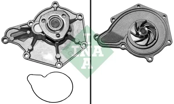 Помпа води Audi A4/A5/A6/A8/Q5 2.8/3.2 06- 538 0355 10 INA 538-0355-10 (фото 1)