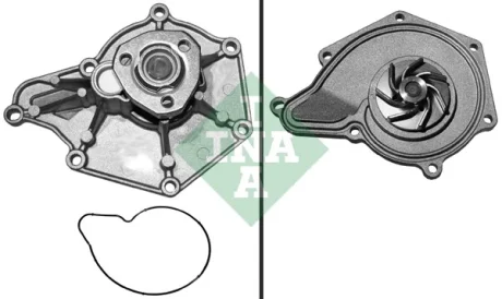 Помпа води Audi A4/A5/A6/A8/Q5 2.8/3.2 06- 538 0355 10 INA 538-0355-10