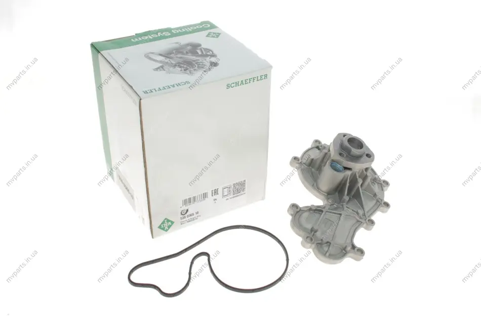 Помпа води VW Touareg 3.0 V6 TDI/Porsche Cayenne/Macan 3.0 S 10- 538 0365 10 INA 538-0365-10 (фото 1)