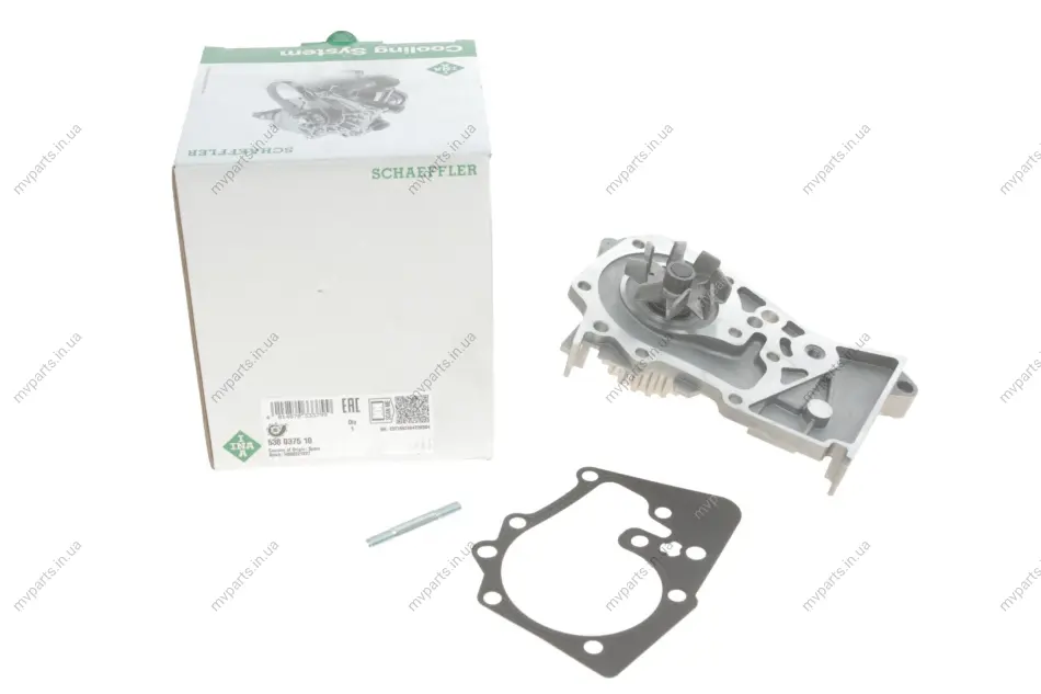 Помпа води Renault Kangoo 1.6 16V 97-, K4M/K7M, 60/64/70/72/78kw 538 0375 10 INA 538-0375-10 (фото 1)