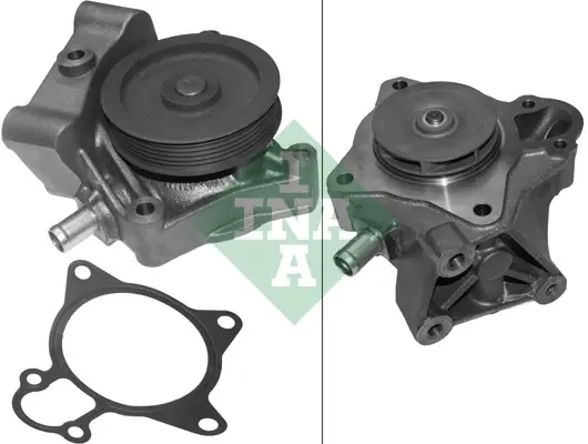 Помпа води Peugeot Boxer/Fiat Ducato 3.0HDI 06- 538 0472 10 INA 538-0472-10 (фото 1)