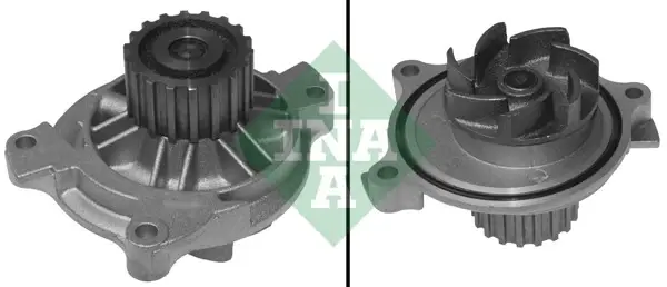 Помпа води Volvo S70/V70/S80/850 2.5TDI 103Kw 95-07 (18z) 538 0499 10 INA 538-0499-10 (фото 1)