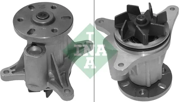 Помпа води Citroen C5/C6/Peugeot 407 3.0 HDi 09- 538 0501 10 INA 538-0501-10 (фото 1)
