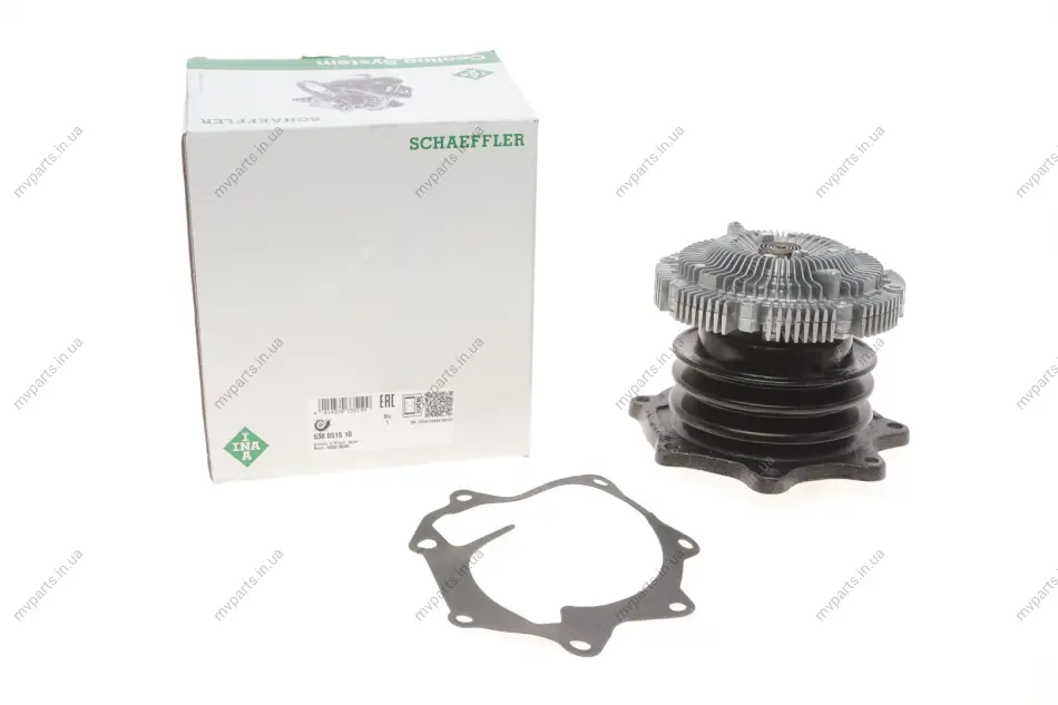 Помпа води Ford Maverick/Nissan Terrano (WD21/R20)/Pick UP (D21) 2.7TDi 4WD 89-98 (TD27T) 538 0515 10 INA 538-0515-10 (фото 1)
