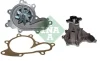 Помпа води Nissan Pathfinder III 2.5dCi 05-10/NP300 Navara 2.5dCi 05- 538 0530 10 INA 538-0530-10 (фото 2)