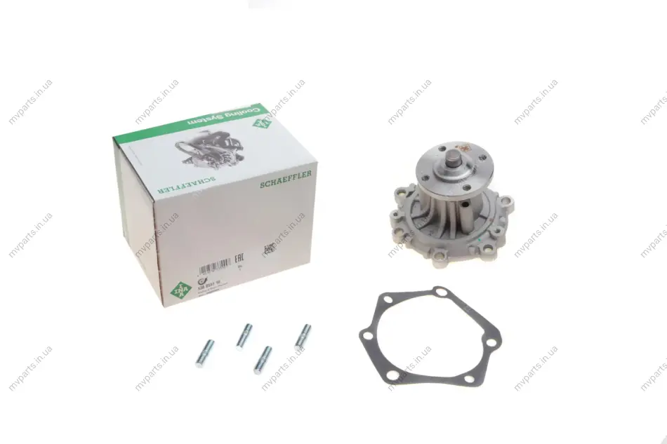 Помпа води Toyota Land Cruiser 2.4TD 90-93/Land Cruiser Prado 3.0D 02- 538 0551 10 INA 538-0551-10 (фото 1)