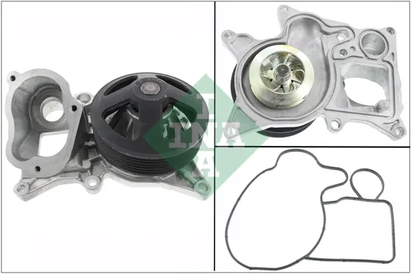 Помпа води BMW 3 (F30/F80/F34)/4 (F36/F33/F83)/5 (F10/F07/F11), N57 538 0715 10 INA 538-0715-10 (фото 1)