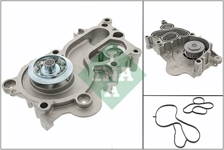 Помпа води Audi A3 1.4TFSI 12-14/Seat Ibiza IV/V/Skoda Fabia III/VW Polo 1.0/1.0TSI 14- 538 0746 10 INA 538-0746-10