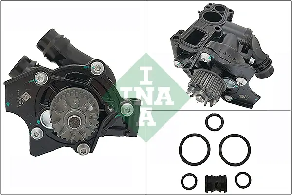 Помпа води Audi A3-A8 1.8TFSI/2.0TFSI/Skoda Octavia 1.8TSI/2.0RS/VW Golf V/VI 2.0TSI 06- 538 0980 10 INA 538-0980-10 (фото 1)
