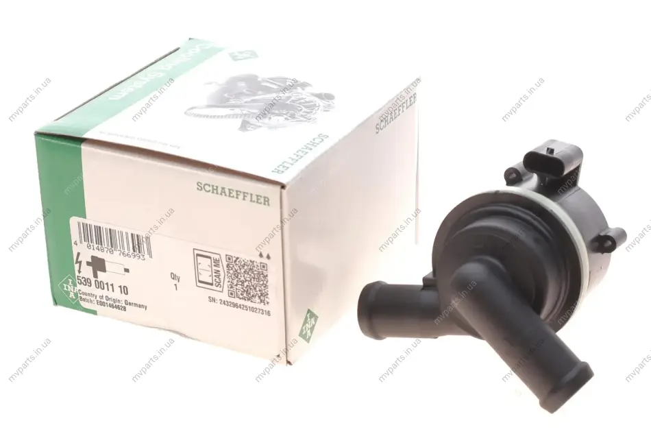 Насос системи охолодження (додатковий) VW Amarok 2.0TDI/BiTDI 10- 539 0011 10 INA 539-0011-10 (фото 1)