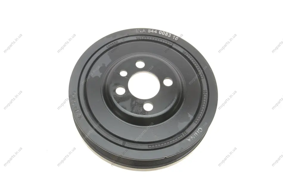 Шків колінвалу VW Caddy III/ T5 1.9TDI 03-, BLS/BJB/BSU/BDJ/BST/AXC/AXB/BRR/BRS 544 0083 10 INA 544-0083-10 (фото 1)
