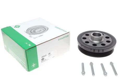 Шків колінвалу BMW 3 (E90/F30/F80)/ 5 (F10) 1.6-2.0 d 07- (з болтом), N47/M47 544 0137 20 INA 544-0137-20